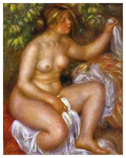После купания. 1910